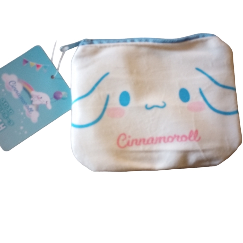 Small Soft Fabric Cinnamoroll Pouch Sanrio - Picture 4 of 5